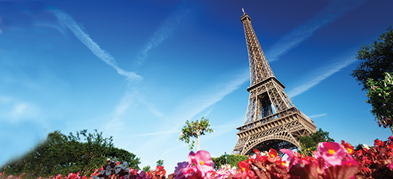 The long way up Eiffel tower